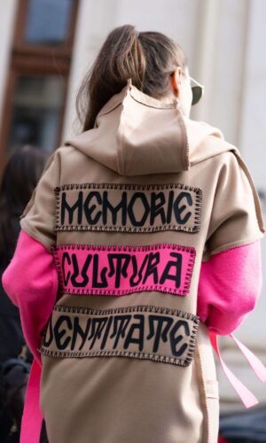 Pink Statement Hoodie